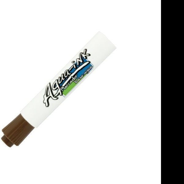 MARCADOR AGUA GRUESO ACUA INK AMAC-12CA CAFE PZA